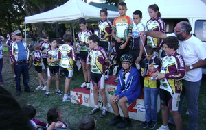 Cyclo cross Ecole de cyclisme Chateauneuf de Gadagne