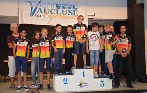 Championnat de Vaucluse Ecole de cyclisme 2014