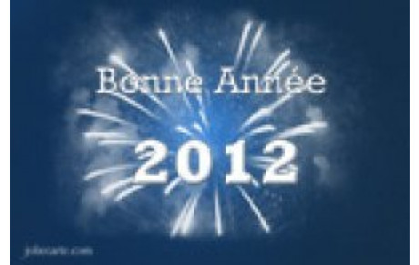 Meilleurs voeux pour 2012